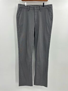 Brixton Reserve Pant Standard Fit Gray Micro-Check Pants